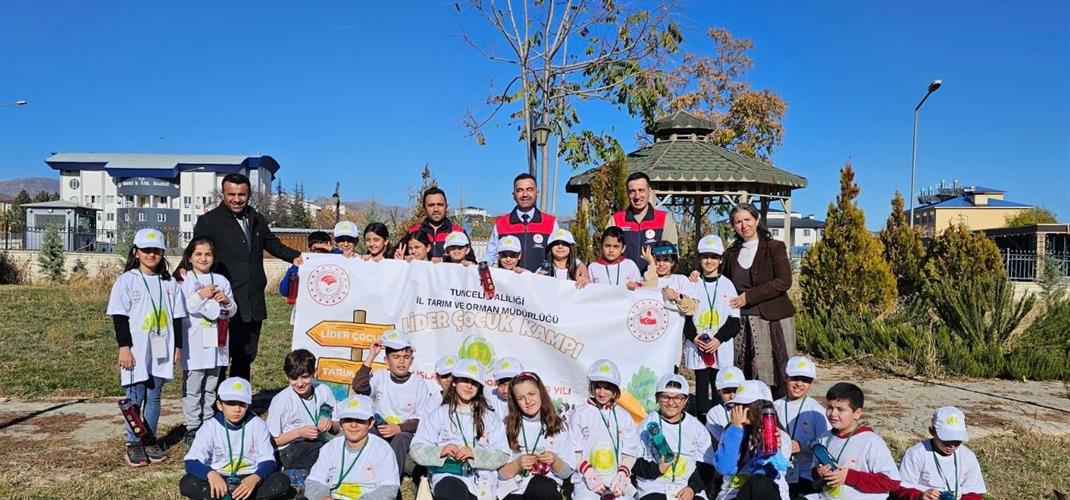 LİDER ÇOCUK TARIM KAMPI TAMAMLANDI