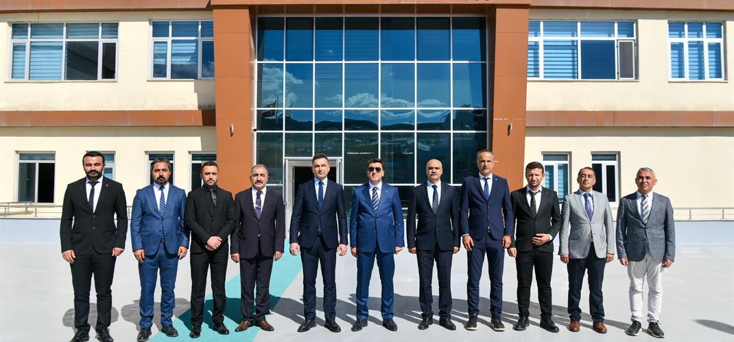 VALİMİZ SAYIN ŞEFİK AYGÖL İL MÜDÜRLÜĞÜMÜZE ZİYARETTE BULUNDULAR.