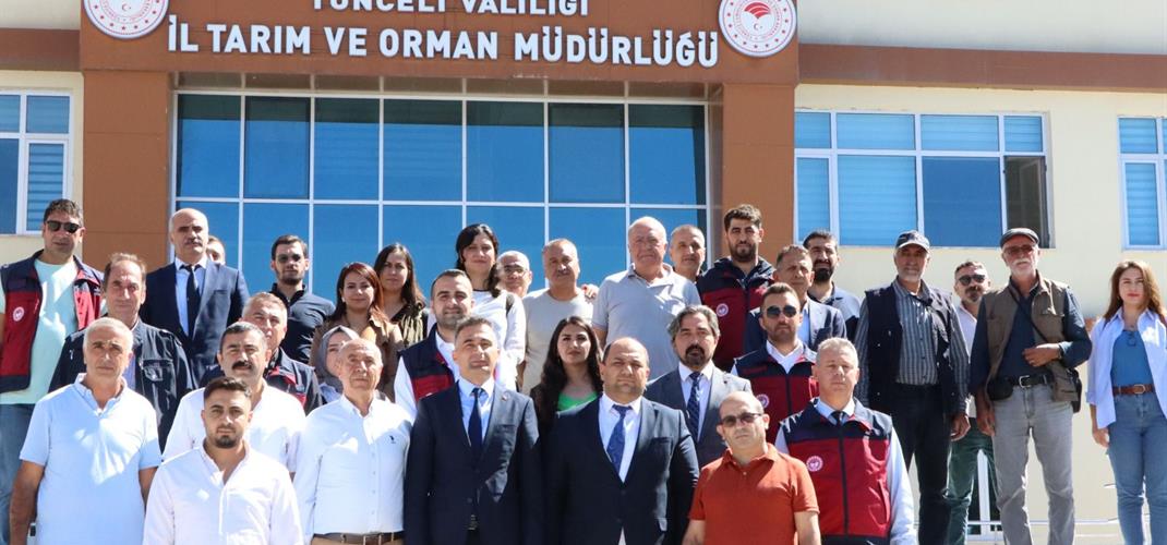 Tunceli’de "Tarımsal Üretim Planlaması ve Yeni Destekleme Modeli" Bilgilendirme Toplantıları Yapıldı.